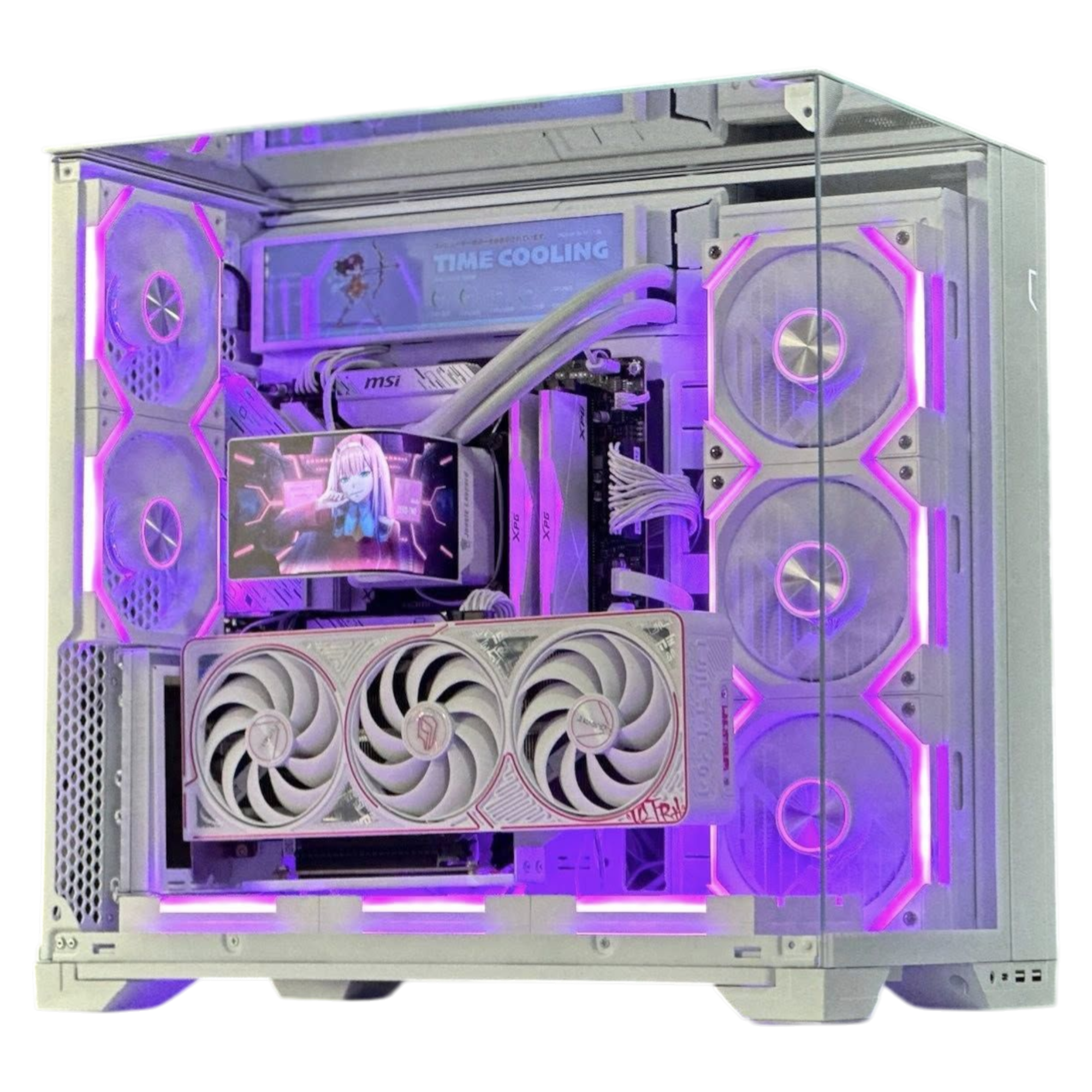 PC Gaming HMPC Panorama 23  | Intel Core I5 12400F \ RTX 5060 8GB \ B760 \ RAM 16GB \ SSD 256GB