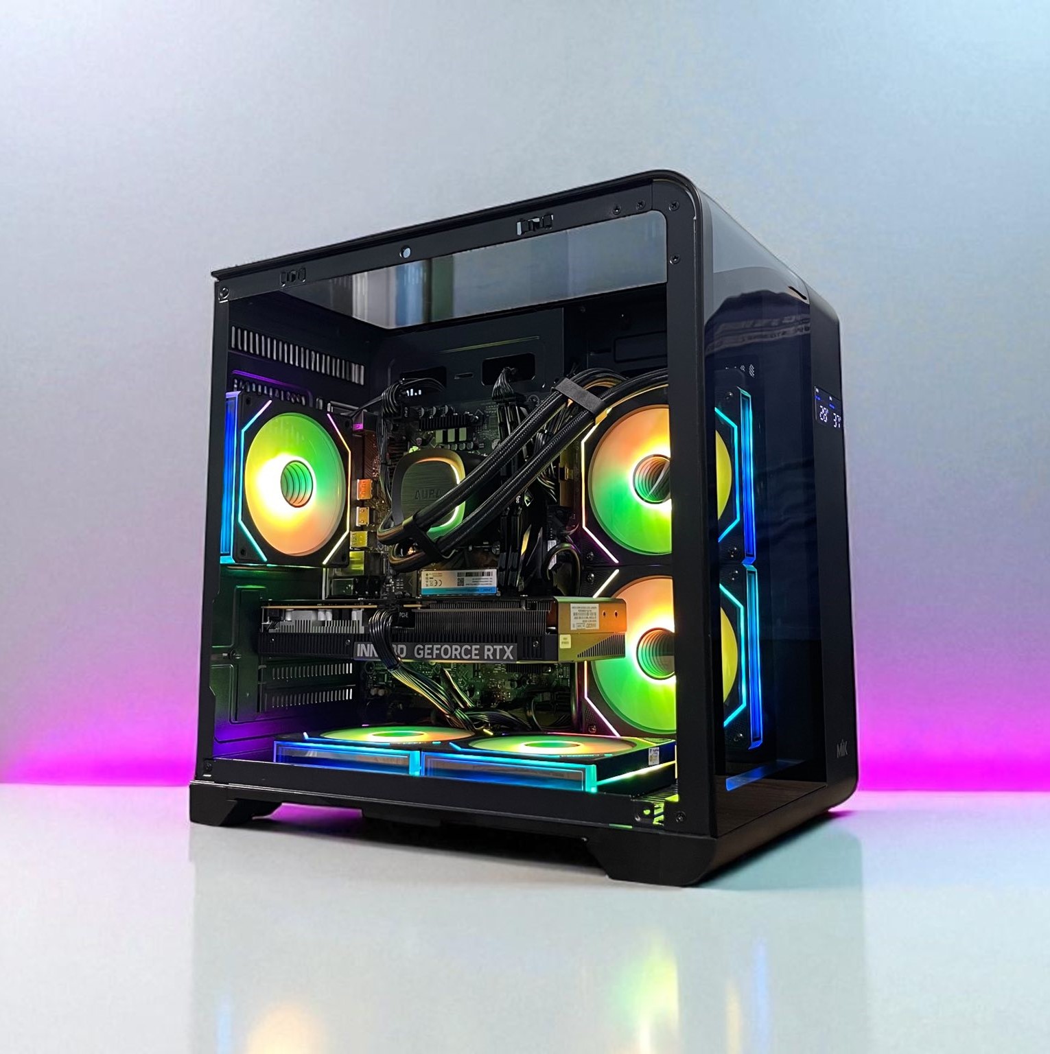 PC Gaming HMPC Barbatos | Intel Core I5 13400F\ RTX 5060 8G\ B760 \ RAM 32GB\ SSD 1TB