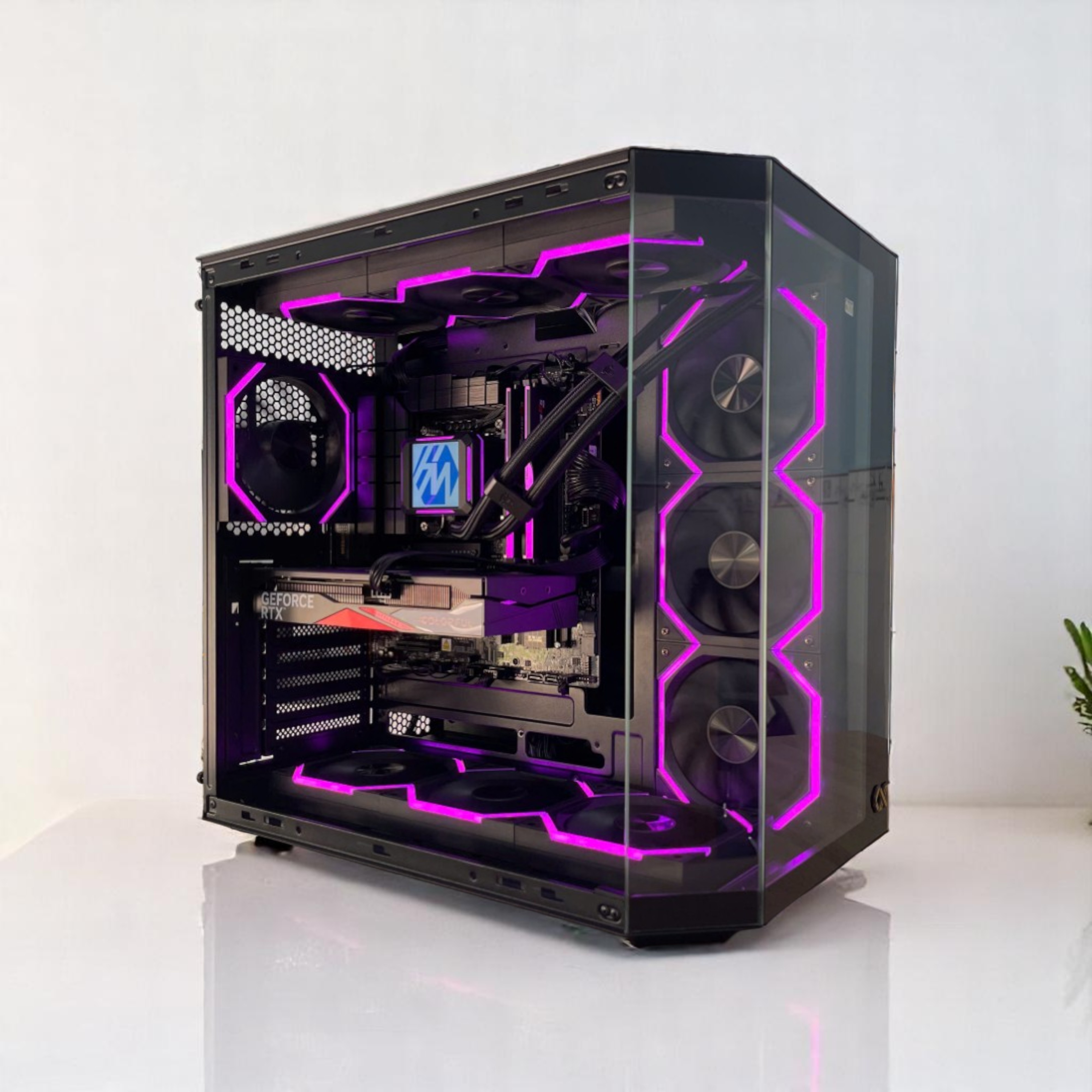 PC Gaming HMPC Fighting | Intel Core I5 14400F\ RTX 4060 8G\ B760M WIFI D5 \ RAM 32GB 6400MHz \ SSD 1TB
