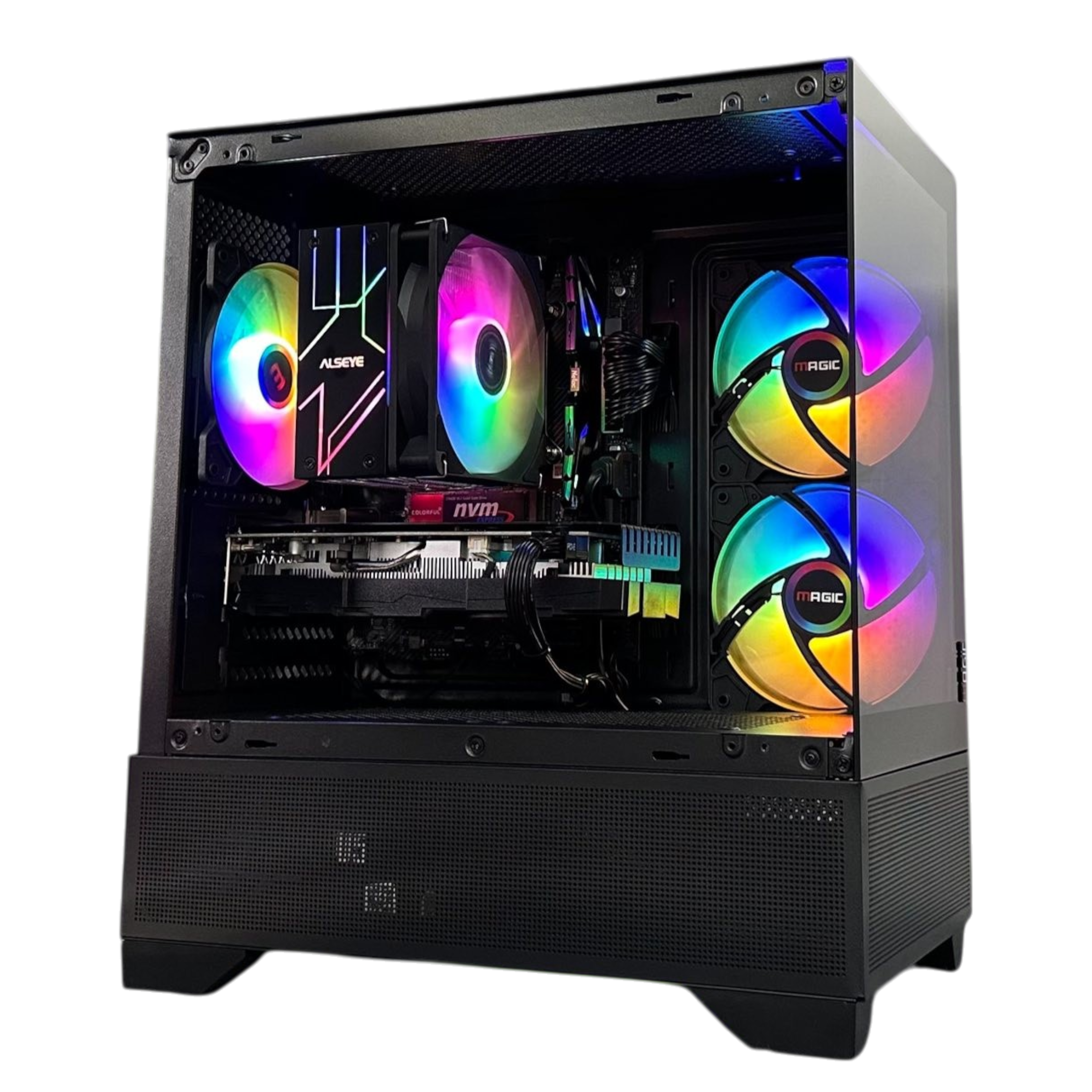 PC Gaming HMPC Ninja | Intel Core I5 12400F\ GTX 1660 Super\ H610 \ RAM 16GB\ SSD 512GB
