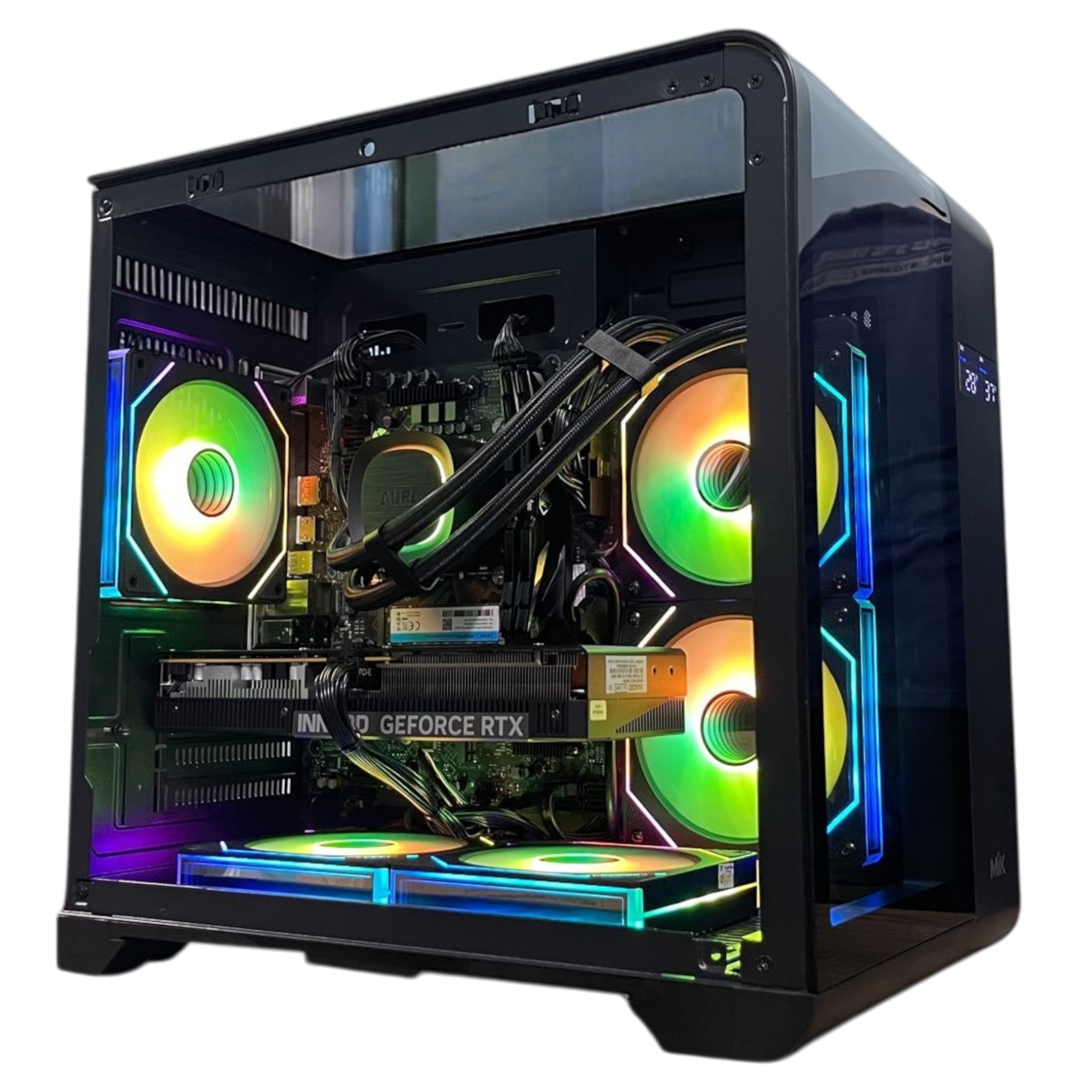 PC Gaming HMPC Barbatos | Intel Core I5 12400F\ RTX 5060 8G\ B760 \ RAM 32GB\ SSD 1TB