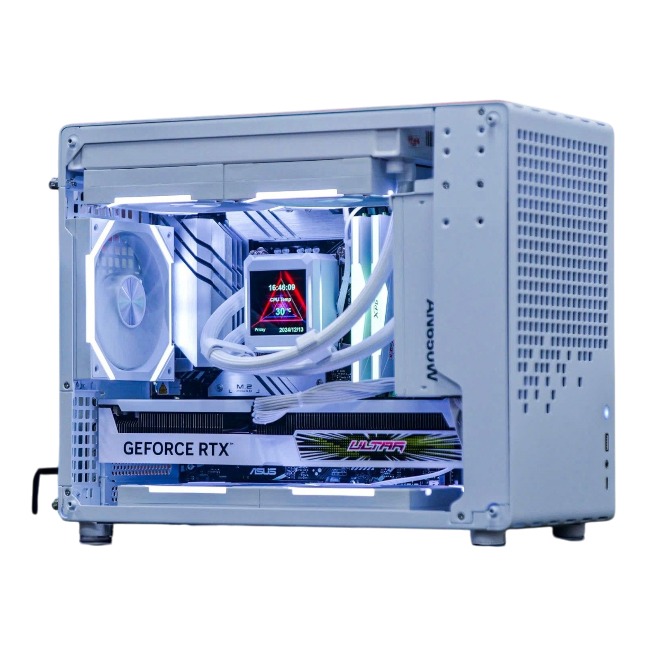 PC Gaming HMPC Frostbyte Zero | Intel Core I5 12400F\ RTX 5060 8G\ B760  \ RAM 16GB\ SSD 256GB