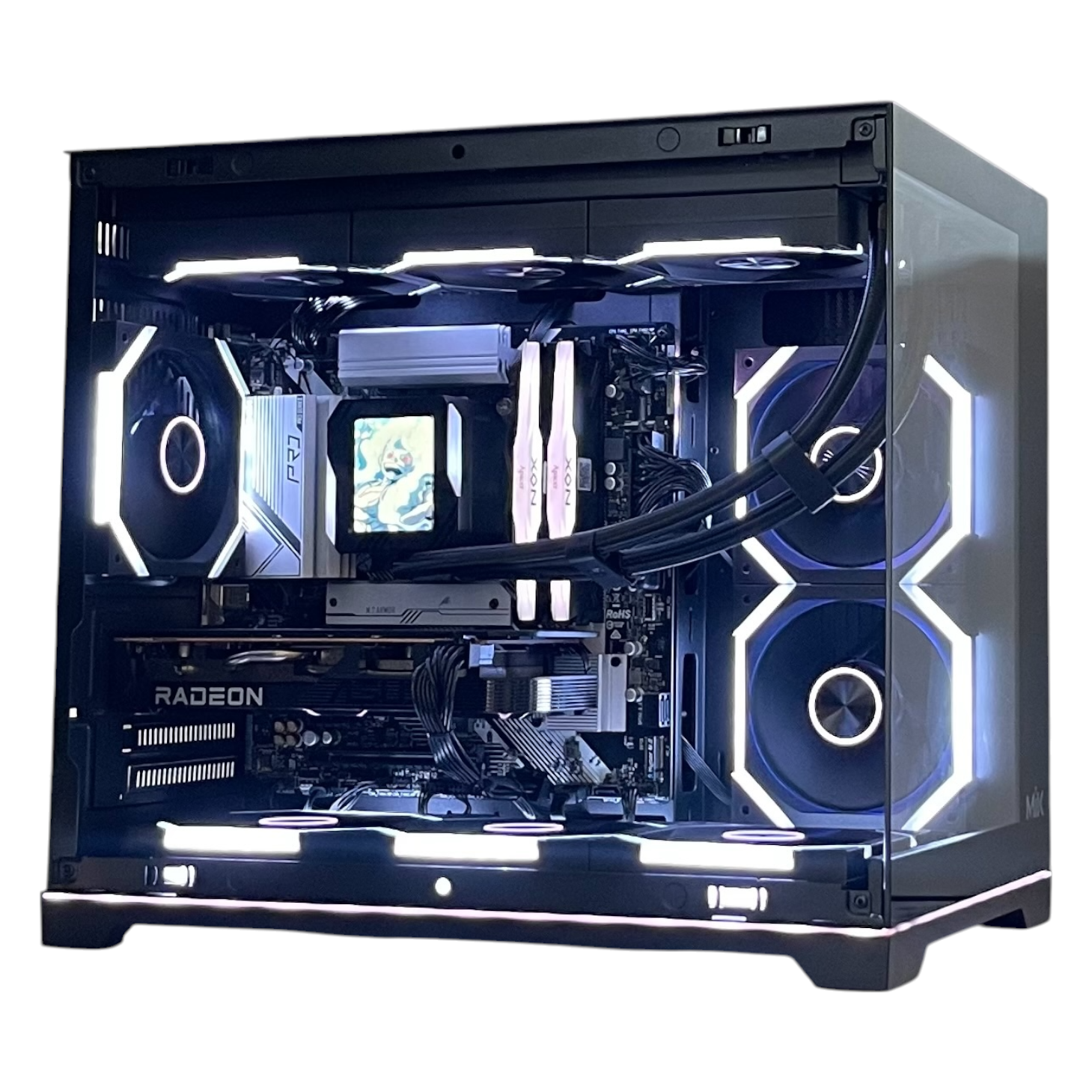 PC Gaming HMPC G7 5 | AMD Ryzen 5 7500F \ RX 7600 \ B650 \ RAM 32GB \ SSD 512GB