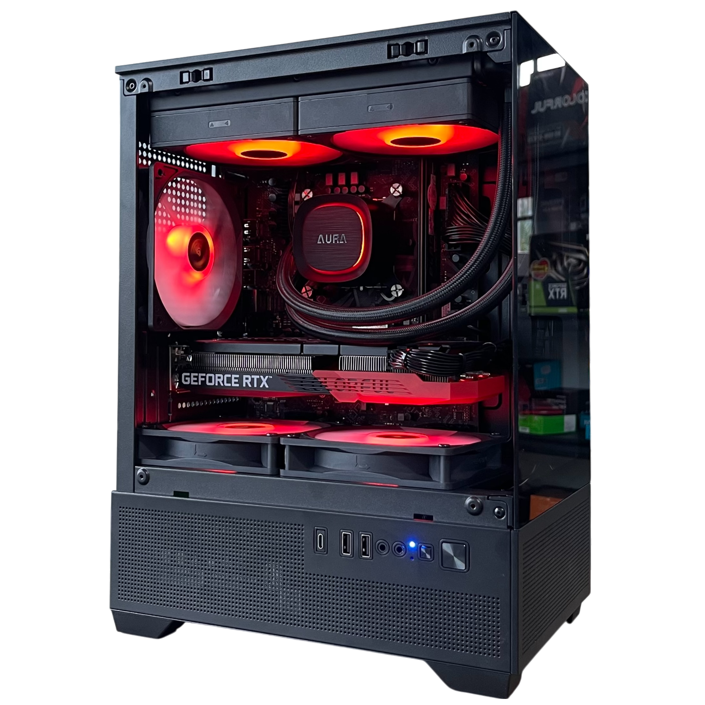PC Gaming HMPC Gamdias  | Intel Core I5 12400F\ RTX 3060 12G\ B760 \ RAM 16GB\ SSD 512GB