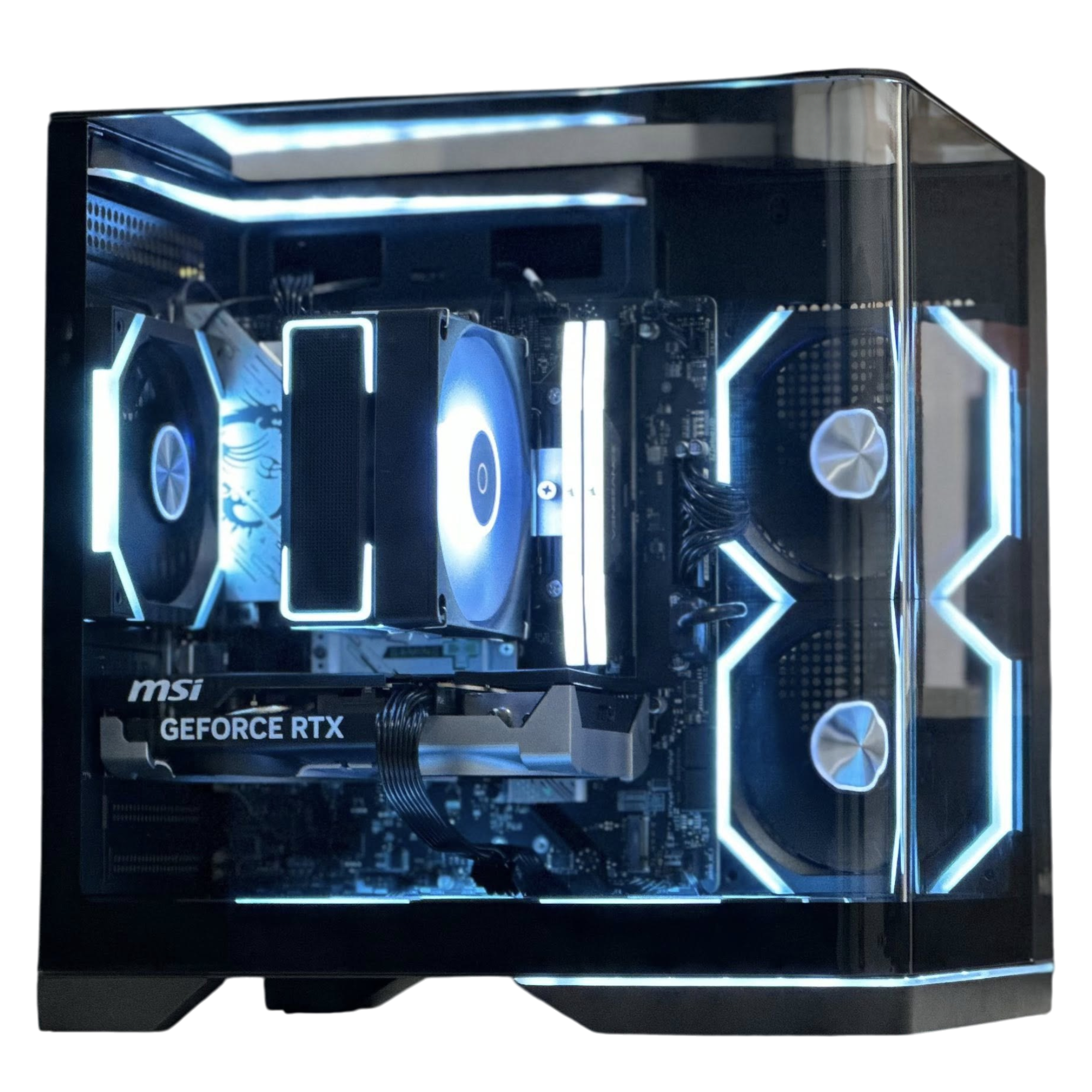 PC Gaming HMPC G825  | Intel Core I5 14400F \ RTX 5060 8GB \ B760 \ RAM 32GB DDR5 \ SSD 1TB