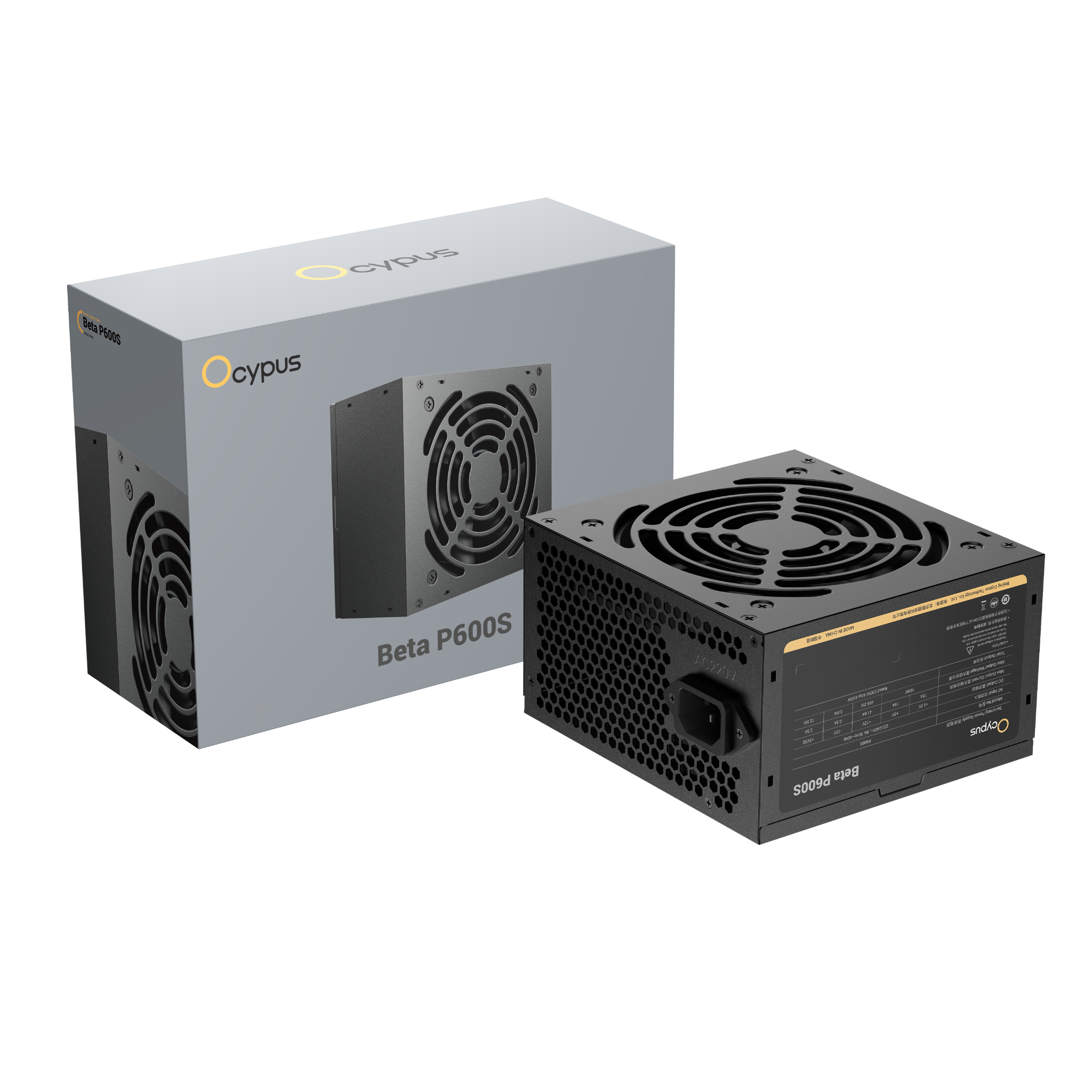 Nguồn Ocypus Beta P600S 600W