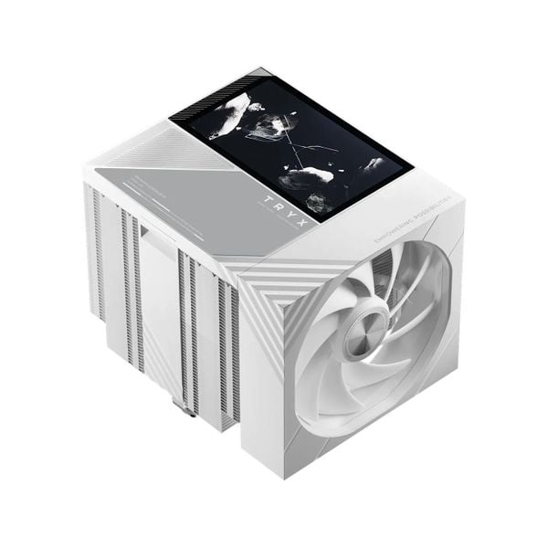Tản nhiệt khí TRYX TURRIS 620 | Màn hình 5.0, TDP 280W, Màu trắng