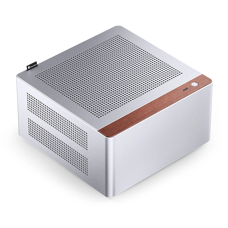 Thùng máy MINI-ITX JONSBO NV10 Silver