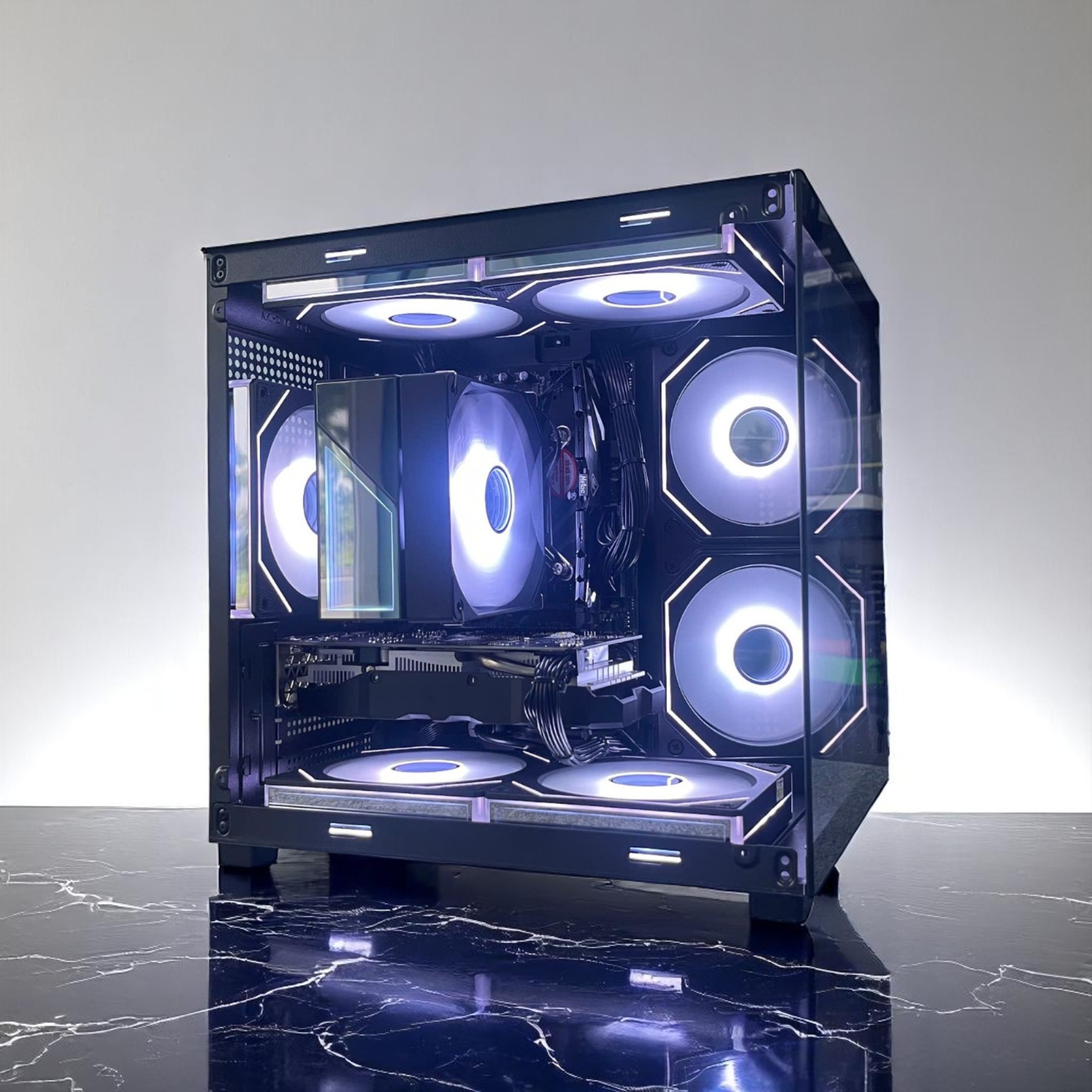 PC Gaming HMPC Action | Intel Core I3 12100F\ RX 580 8GB\ H610 \ RAM 16GB\ SSD 512GB